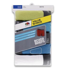 Alternative view of Paquete de 13 boxers para niño talla S (6-8) marca Fruit of the Loom