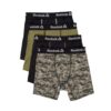 Paquete de 4 boxers para niño talla M marca Reebok