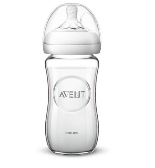 Paquete de 3 biberones de vidrio marca Philips Avent - Imagen 2