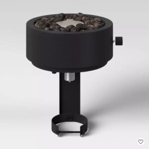 Brasero de mesa redondo para exteriores de 10" marca Project 62