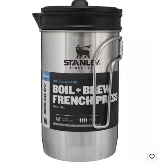 Cafetera de prensa francesa marca Stanley