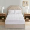 Cojín de colchón relleno de Tencel de 300 hilos con eliminador de olores antimicrobiano tamaño King marca Sleep Philosophy
