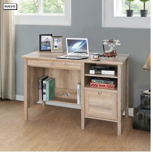 Escritorio para computadora de escritura con bandeja para teclado