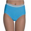 Paquete de 5 panties para dama tipo briefs talla 9/2X marca Fruit of the Loom