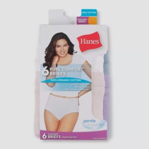 Alternative view of 6 Calzones Corte Brief Talla 10 Marca Hanes