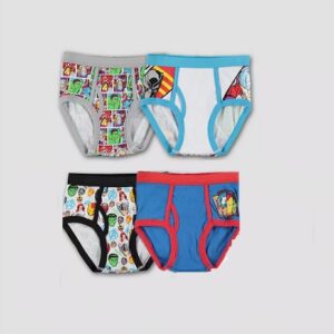 4 calzones para niño talla 6 de Avengers
