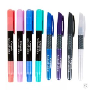 Alternative view of Set de marcadores y hojas de diseño marca Crayola Signature