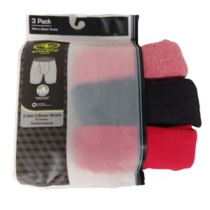 3 boxers para caballero Talla 3XL. Marca Athletic Works.