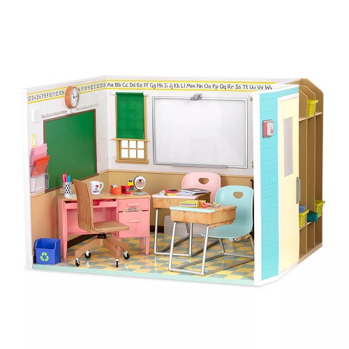 Sala de escuela awesome academy para muñecas de 18 pulgadas marca de Our Generation - Imagen 2