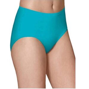 Paquete de 5 panties para dama tipo briefs talla 10 marca Fruit of the Loom