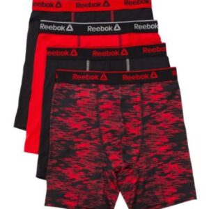 Alternative view of Paquete de 4 boxers para niño Talla M (12/14). Marca Reebok.