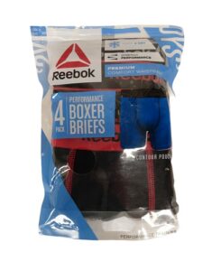 Paquete de 4 boxers para niño Talla M (12/14). Marca Reebok.