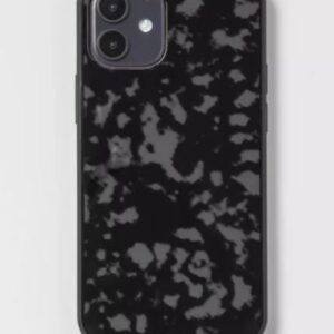 Alternative view of Funda para Iphone 12 mini con patrón de manchas grises. Marca Heyday.