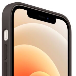 Alternative view of Funda de silicón para iPhone 12 mini. Color Negro. Marca Apple