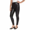 Leggins parea dama de piel sintética talla M marca Mario Serrani