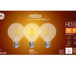 3 focos 40W Marca General Electric