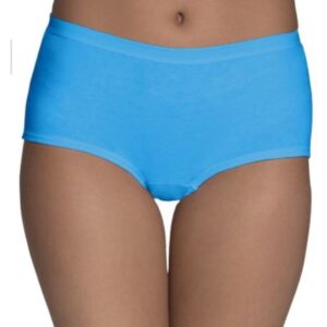 Alternative view of Paquete de 5 panties para dama tipo Boy shorts Talla 6/M. Marca Fruit of the Loom