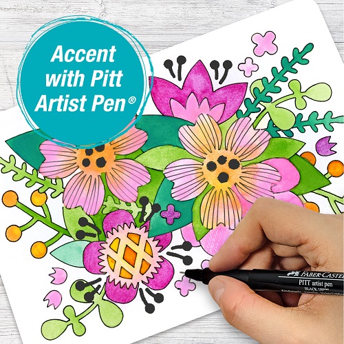 Set de arte de acuarela de 17 piezas marca Faber-Castell - Imagen 2