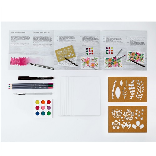 Set de arte de acuarela de 17 piezas marca Faber-Castell - Imagen 4