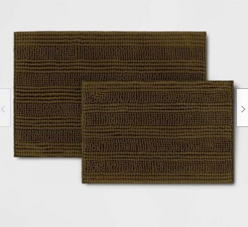 Par de alfombras para baño marca Room Essentials - Imagen 2