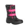 Botas de nieve para niña talla 5 marca Wonder Nation