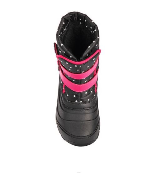 Botas de nieve para niña talla 5 marca Wonder Nation - Imagen 2