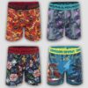 4 boxers para niño talla 6 de bakugan