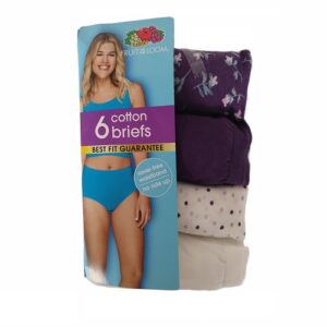 Alternative view of 4 panties para dama talla 10/3X marca Fruit of the Loom