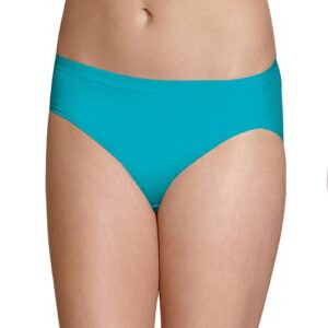 6 panties para dama tipo bikinis talla 7/L marca Fruit of the Loom