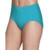 Paquete de 5 calzones de microfibra para dama talla 9 marca Fruit of the loom