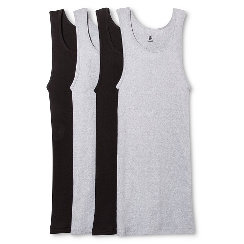Paquete de 4 camisas para caballero talla L (42-44) marca Hanes - Imagen 2