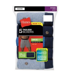 Alternative view of 5 boxers para caballero talla M (32-34) marca Hanes