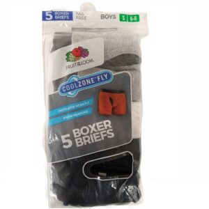 Alternative view of 5 boxers para niño talla S (6-8) marca Fruit of the Loom