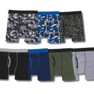 Alternative view of Paquete de 7 boxers para niño Talla S (6-8). Marca Hanes