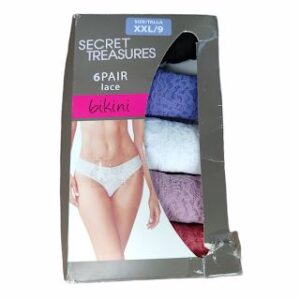 Alternative view of 5 calzones corte bikini de encaje Talla XXL Marca Secret Treasures