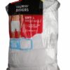Paquete de 6 boxers para hombre Talla XL. Marca Hanes