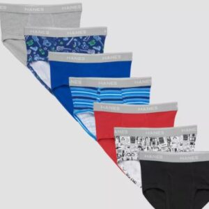 Alternative view of Paquete de 7 calzones para niño Talla M (10-12). Marca Hanes