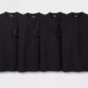 Paquete de 4 camisetas negras para hombre Talla M. Marca Goodfellow & co.