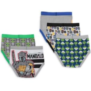 Alternative view of Paquete de 4 calzones para niño Talla 8 de Star Wars The Mandalorian