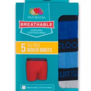 Alternative view of 5 Boxer para niño Talla S 6-8 Marca Fruit Of The Loom