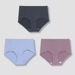 Alternative view of 3 panties para dama tipo briefs talla 9/2X marca Hanes