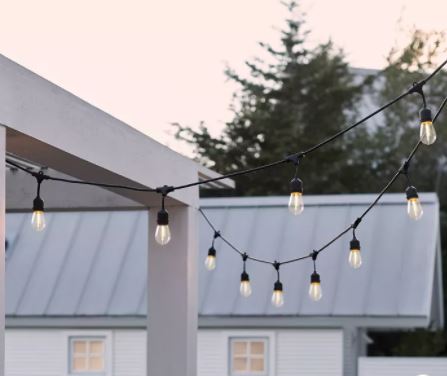 Cadena de luces led para exterior Marca Smith & Hawken - Imagen 3
