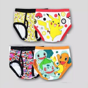 4 calzones para nino talla 4 de Pokemon Segunda que Barato