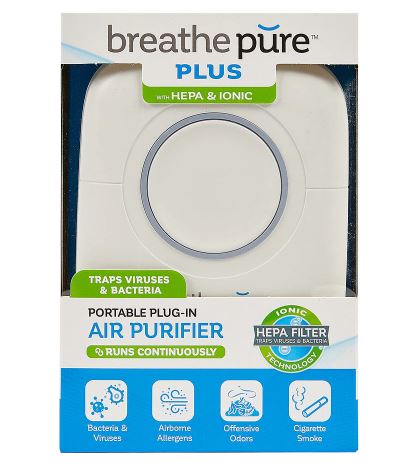 Purificador de aire portátil. Marca BreathePure