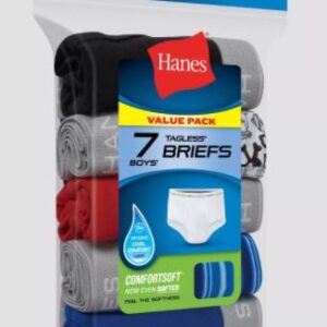 Alternative view of Paquete de 5 calzones para Adolescente talla L/G marca Hanes