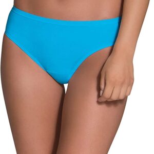 6 panties para dama tipo hi-cuts talla 6/M marca Fruit of the Loom