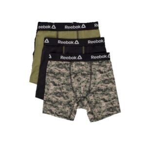 Paquete de 3 boxers para niño talla M marca Reebok