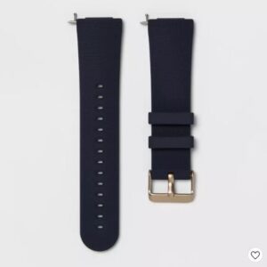 Correa para fit bit versa band color azul marino marca Heyday