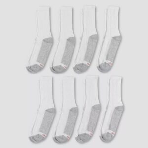 Alternative view of Paquete de 8 pares de calcetines para caballero talla 6-12 marca Hanes