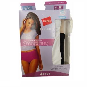 Alternative view of 4 panties para dama tipo briefs talla 8/XL marca Hanes